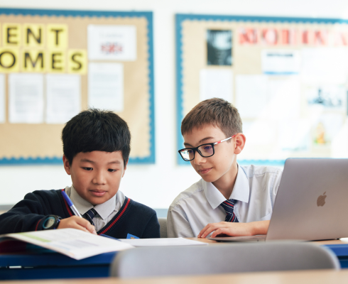 WSQ Secondary Students Studying 